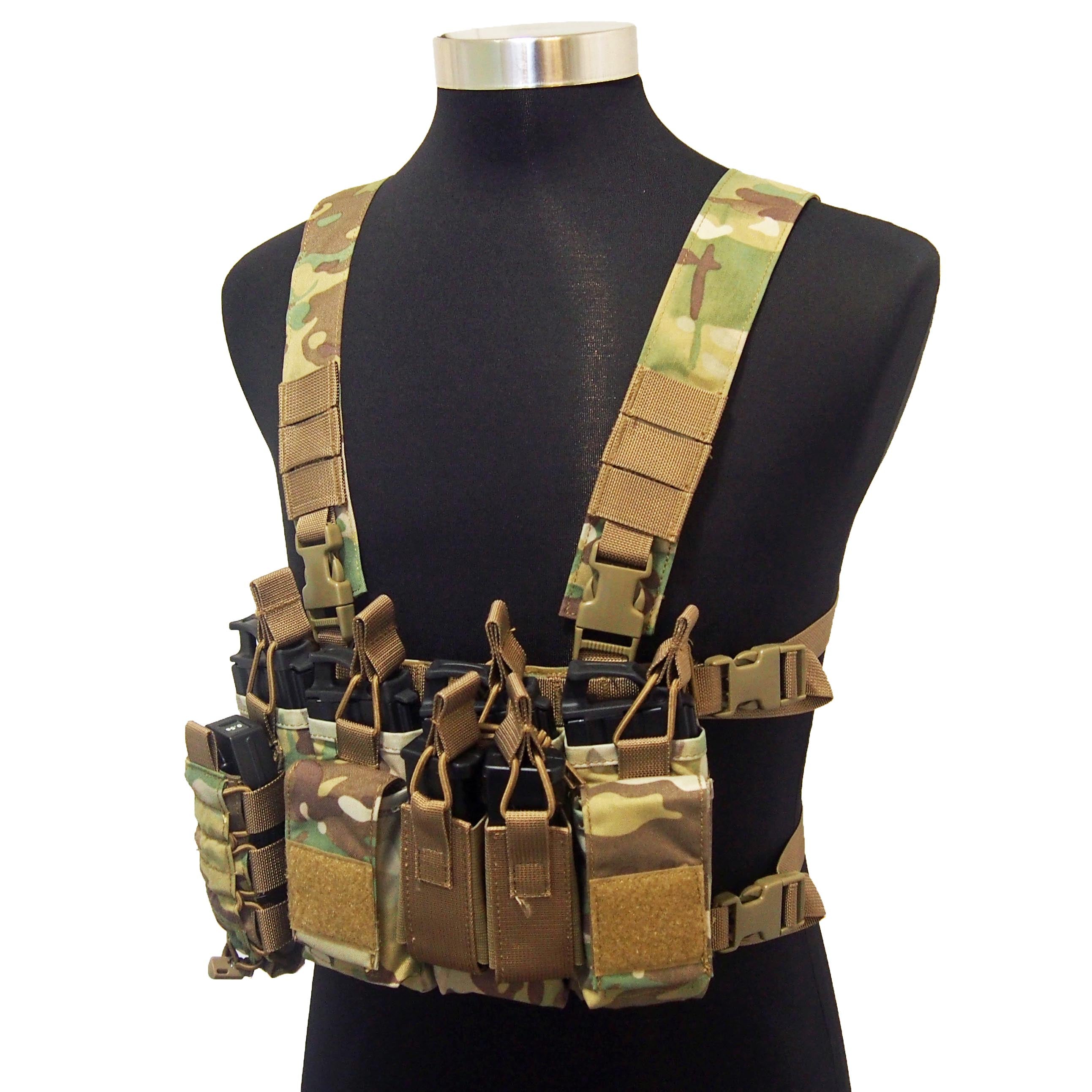 LV MBAV Multicam + Detachable Chest Rig