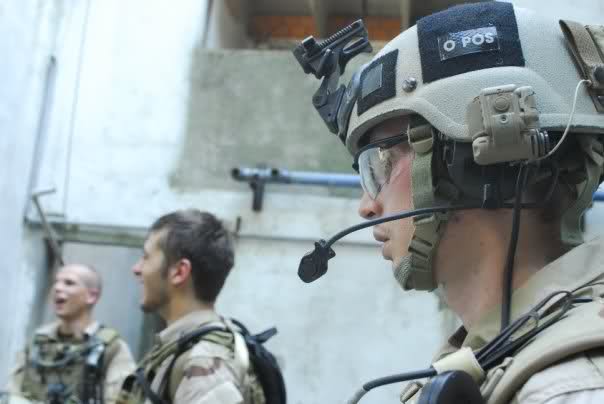 Military Helmet Mount Light - IR Strobe - IFF Marker