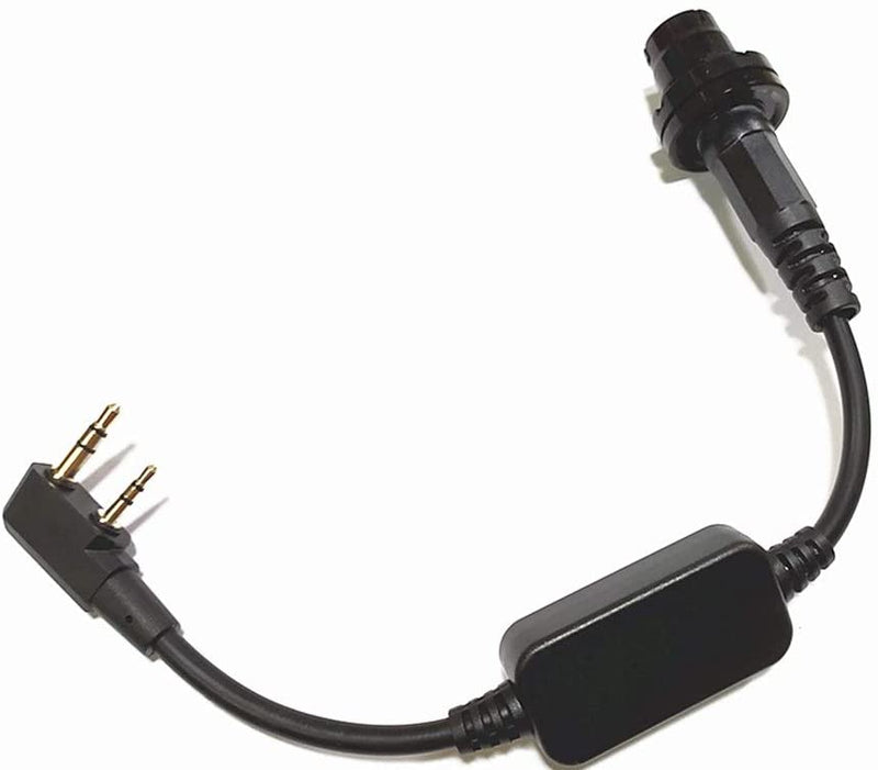 Amplified 6-Pin PTT Adapter Cable for Kenwood Baofeng – 