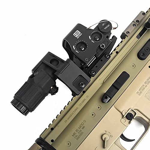 CNC Machined Flip Mount Compatible with G33 3X Magnifier