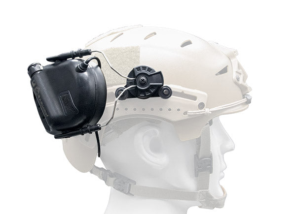 Universal Helmet Rail Headset Adapters for Team Wendy 1.0 / 2.0 Helmets