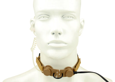Armorwerx Covert Throat Mic Headset