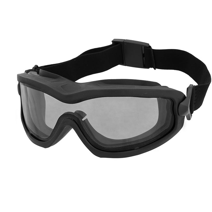 ANSI Rated Anti-Fog Tactical Goggles with Helmet Rail Adapters