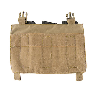 Click-in Hook & Loop Attached Pistol + Rifle Magazine Triple Pouch Pla ...