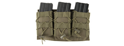 MOLLE Attached Rifle Magazine Triple Pouch Placard