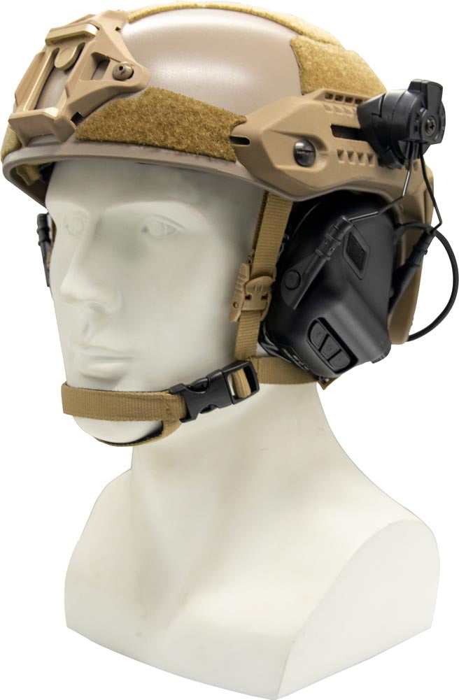 Universal MLOK Rail Headset Adapters for MTEK Flux / HHV / Helmets
