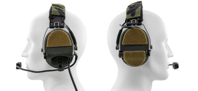 Hook & Loop Deck Set for MSA Sordin / TEA Hi-Threat / TCI Liberator Headset