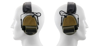 Hook & Loop Deck Set for Armorwerx / Peltor Comtac Headset