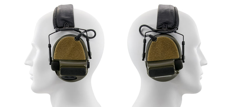 Hook & Loop Deck Set for Armorwerx / Peltor Comtac Headset