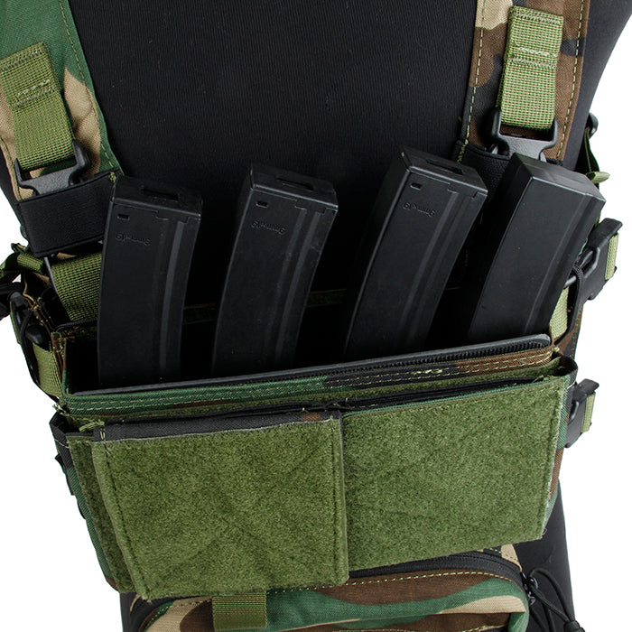 Kydex Quadruple PCC/SMG Magazine Insert for Kangaroo Pouch