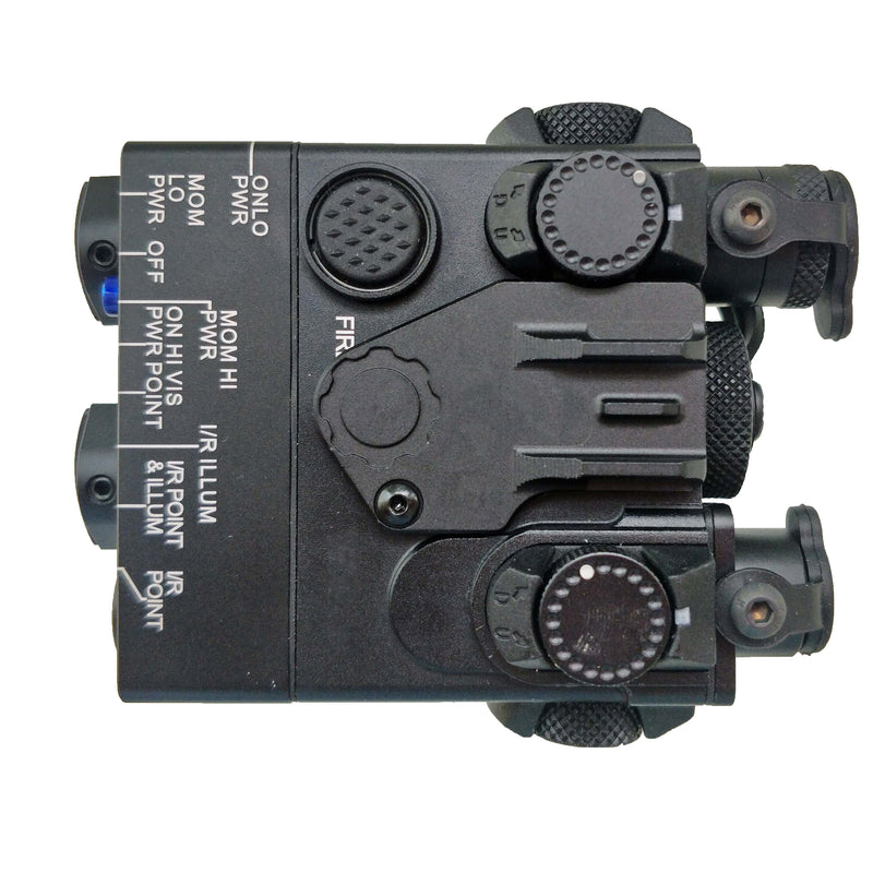 Compact CNC Machined Twin Beam Laser + IR Laser + 500 Lumen LED Weapon Light