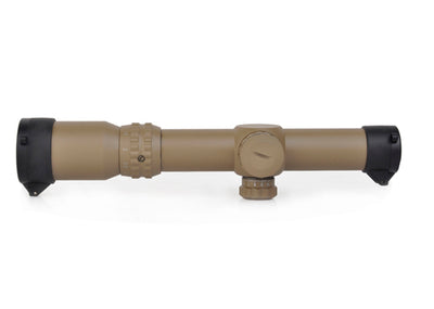 1-4x24 Dual Color Illuminated Mil-Dot Reticle Rifle Scope