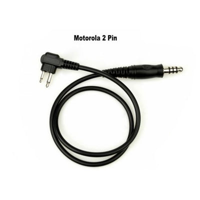 Armorwerx U-174 / TP120 PTT to Motorola / Midland / iPhone Adapter Cable