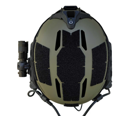 250 Lumen Zoomable Tactical Helmet Light for ARC Rail