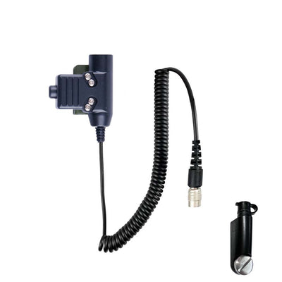Amplified U94 Push-To-Talk System with Universal Quick Disconnect Connector (Replaces Hirose)