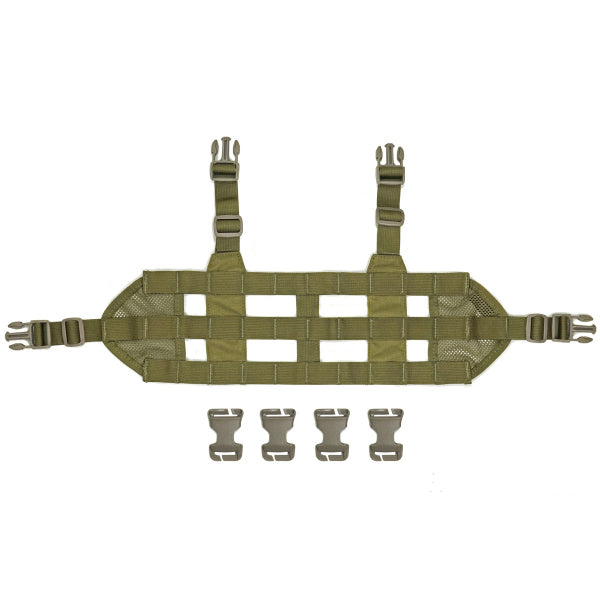 Clip-in MOLLE Chest Rig for LV-MBAV Low Visibility Slick Plate Carrier ...