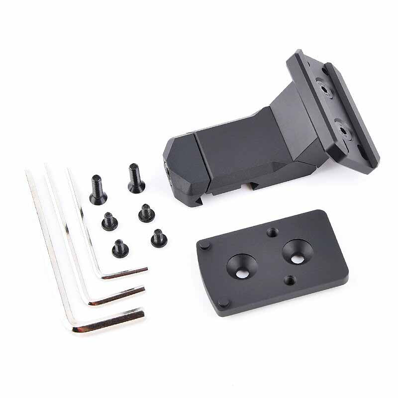 45 Degree Offset Mount for Aimpoint Micro T1 / T2 / H1 / H2 / M5 / RMR