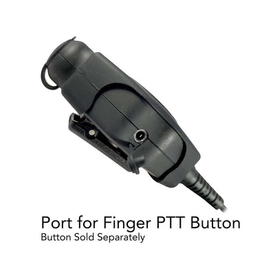 Waterproof PTT with Universal Quick Disconnect Connector (Replaces Hirose)